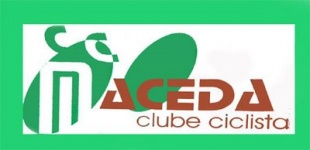 Logo do Clube Ciclista de Maceda, organizador da proba, xunto co Concello de Maceda e a Federación Galega de Ciclismo
