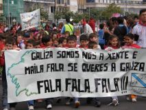 Unha imaxe dos nenos e nenas dos centros de ensino de Galiza no Correlíngua