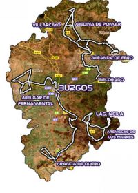 Percorrido da Volta a Burgos