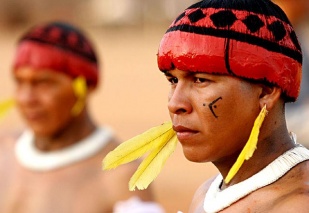 Indios do Xingu, nos Xogos Indíxenas