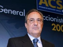 O presidente de ACS, Florentino Fernández