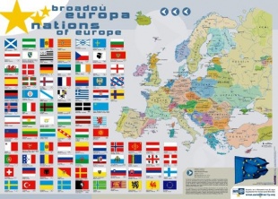 Mapa das nacións de Europa / www.eurominority.org