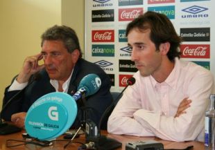Mouriño e Chaves, durante a conferencia de prensa