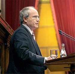 O presidente da Generalitat, José Montilla