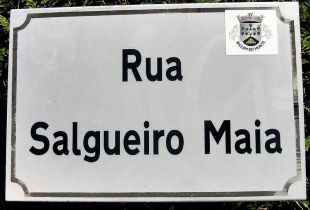 Rúa de homenaxe a Salgueiro Maia na freguesia de Baguim do Monte
