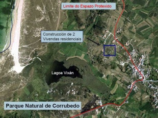 Exemplo de irregularidade en Rede Natura, neste caso en Corrubedo/ Imaxe: ADEGA