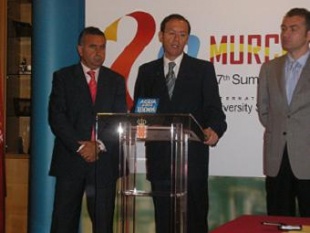 A presentación da candidatura de Murcia