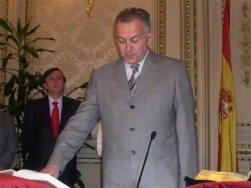 O conselleiro da Presidencia, Méndez Romeu
