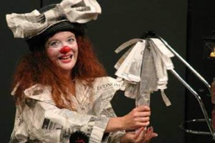 Pepa Plana imparte un curso de clown para mulleres