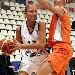 Anastasia Danilochkina, unha das estrelas do equipo ruso