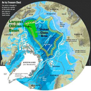O 'mapa do tesouro' no Ártico (clique para ampliar)