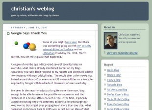 Blog de Christian Matthies