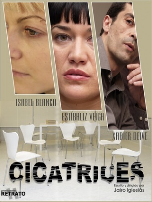 Cartaz da curta 'Cicatrices', premiada co Mestre Mateo 2006