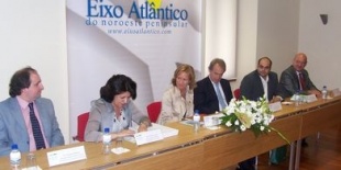 A directora xeral de Deporte asina un convenio de colaboración no marco do Eixo Atlántico