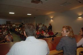Marta Souto na presentación do novo curso no CGTD en Pontevedra