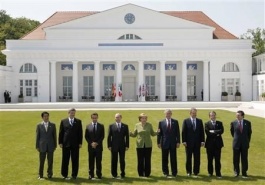 Os representantes dos sete países máis ricos do mundo, mais o presidente de Rusia e o da UE