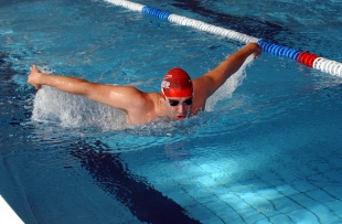 O nadador parolímpico Pablo Cimadevila