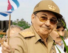O dirixente cubano, Raúl Castro