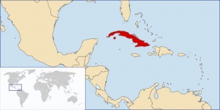 A illa de Cuba