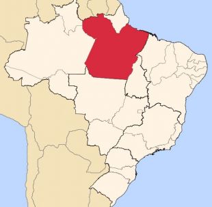 Situación do Estado do Pará no Brasil