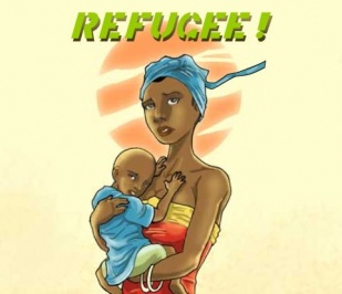 Un detalle do xogo 'Refugee' de Intermon Oxfam