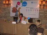 Marisol López, na presentación