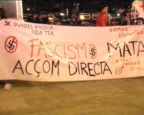 Unha imaxe da manifestación da pasada quinta feira na Coruña