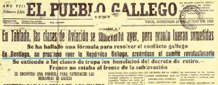 'El Pueblo Gallego', 28 de xuño de 1931 (clique para ampliar)
