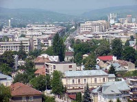 A cidade romanesa de Bacau