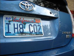 O dono desta matricula odia o CO2 ('I Hate CO2') / Flickr: 37degrees