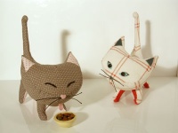 Dous gatos de peluche / Flickr: beruta