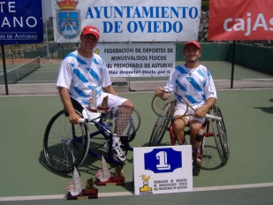 Formando, con Martín Varela, a selección galega, que venceu no 'Open Ciudad de Oviedo' en 2006