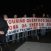 En Xoán XIII, arredor de 20 manifestantes das minas de Serrabal berran consignas contra o goberno da Xunta