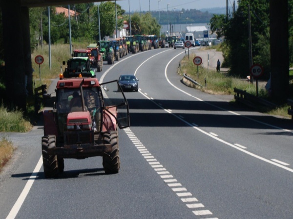 Tractorada de Compostela
